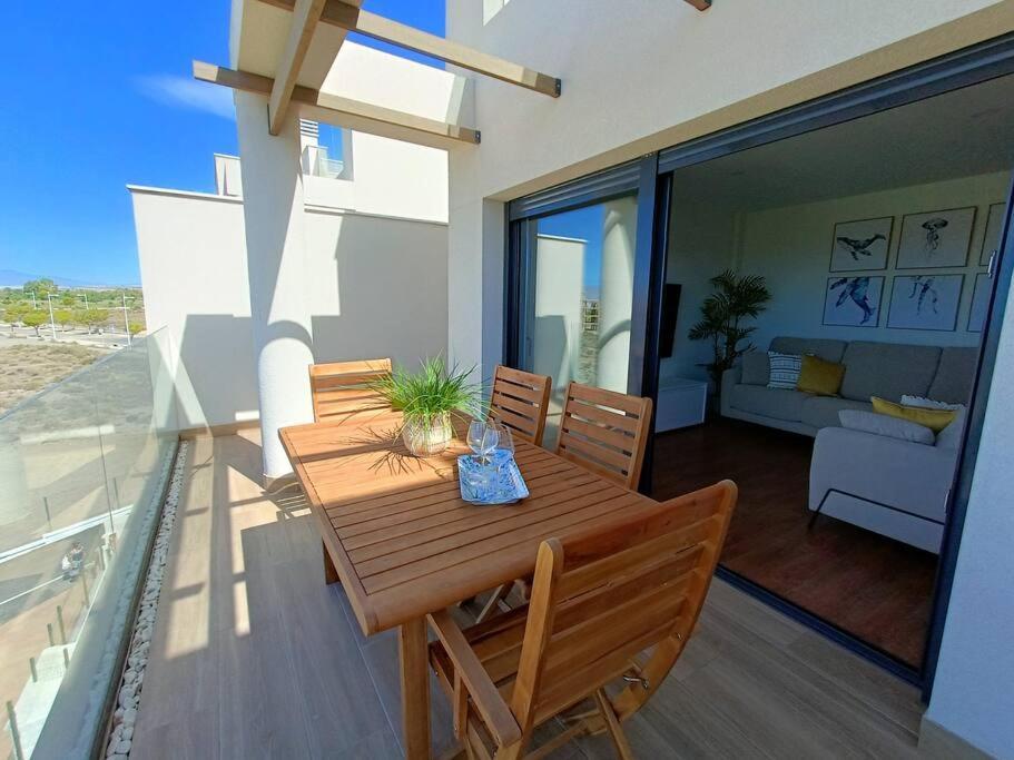 El Toyo Nuevo Atico Toyo. Vistas Al Mar, Terraza, Solarium, Piscina, A/A, Wifi Y Garaje 아파트 외부 사진