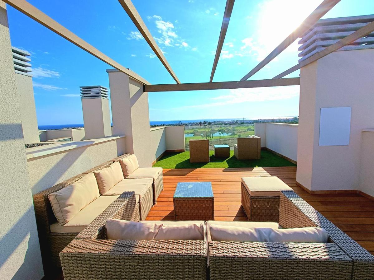 El Toyo Nuevo Atico Toyo. Vistas Al Mar, Terraza, Solarium, Piscina, A/A, Wifi Y Garaje 아파트 외부 사진