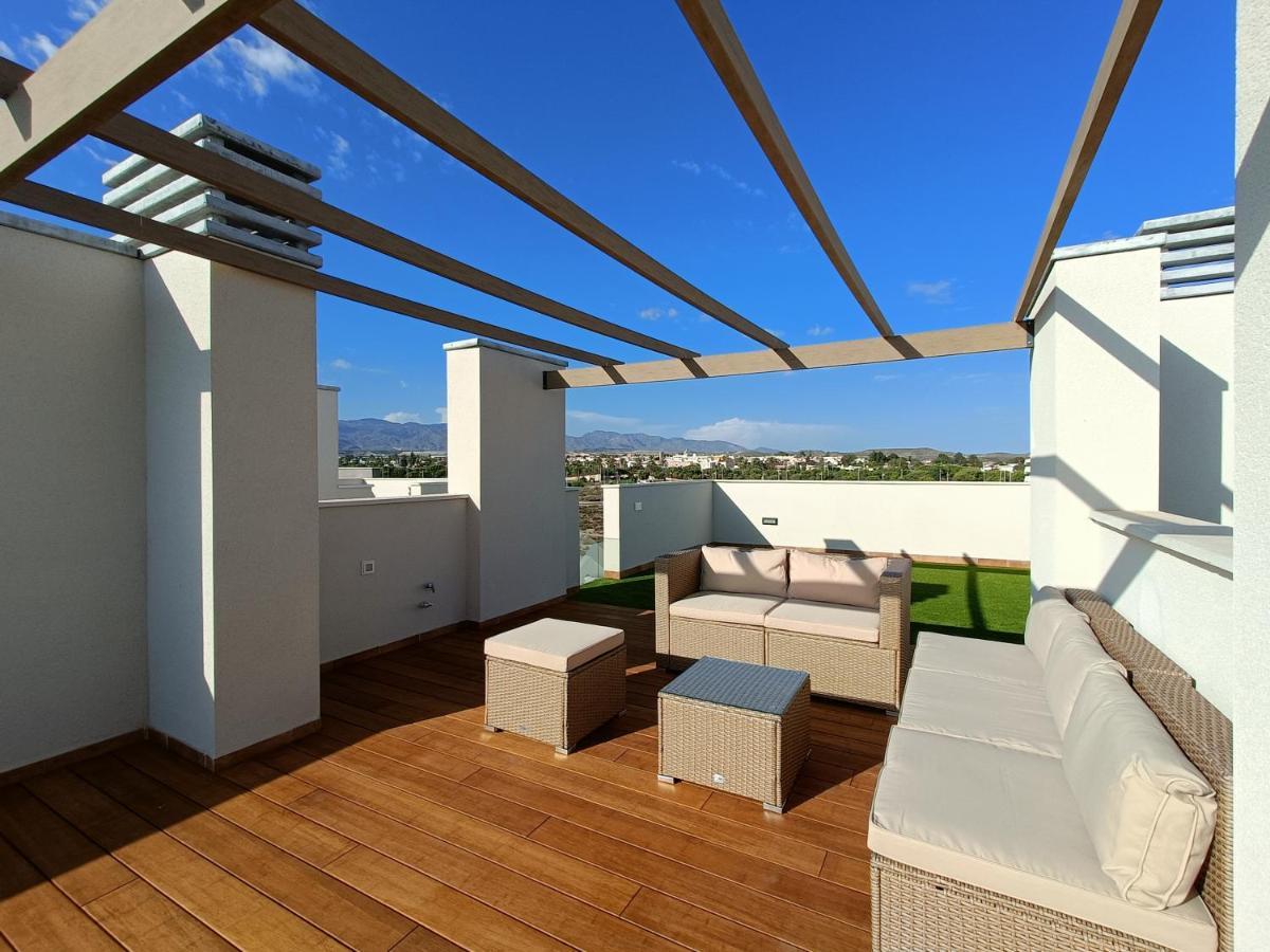 El Toyo Nuevo Atico Toyo. Vistas Al Mar, Terraza, Solarium, Piscina, A/A, Wifi Y Garaje 아파트 외부 사진